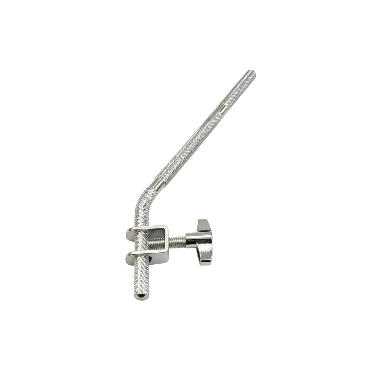 Metal Drum Connecting Rod with Clamp Sturdy Drum Bracket with Rod Long-Lasting Hardware Chrome-Plated for Practice Rooms