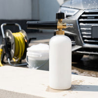 Soap Dispenser for Efficient Car Cleaning and Car Wash, High Pressure Foam Sprayer for Car Washing, 1L Bottle Foam Lance, 1L Capacity Aluminum