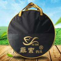 Waterproof Wear-Resistant Fishing Tackle Bag Canvas Handbag for Fishing Net Disc
