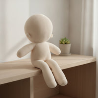 Customizable Nude Doll Body Soft Blank Doll Body for Crafters, Collectors, Craft Projects