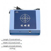 Target Guide Tabletop Watch Demagnetizer Indicator Light Watch Demagnetizer Control Button Rectangular