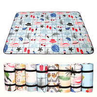 Inflatable Outdoor Picnic Blanket Mat Waterproof Camping Pad