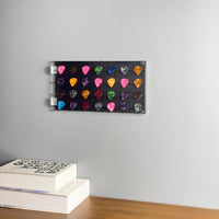 Clear Acrylic Guitar Picks Storage and Display Box
