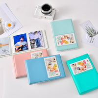 Instant Photo Album for 3-inch Polaroid Film, 64 Pockets, Macaron Colors