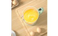 Built-in Strainer Automatic Rice Washing Cup Single-Press Operation Electric Egg Substitute Beater Pitcher High-Speed Engine for Baking