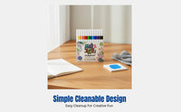 Soft Tip Acrylic Marker Set, Water-Soluble, Opaque, Kids Art, Multi-Surface Drawing
