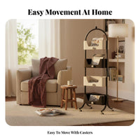 Multi-Tier Flower Pot Stand Hanging Rod Included Multi-Tier Plant Stand