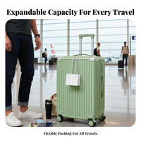 Expandable Hardside Luggage Doubletier fastener Suitcase Combination Lock Trolley Case long-lasting for travelers, getawayers, Business Professionals, getaway, getaways, Airport