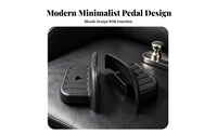 2 Pieces Electric Bike Rear Foot Pegs Sturdy Duty Electric Cycle Rear Wheel Footrest Scooter Passenger Footrest Rust-Resistant
