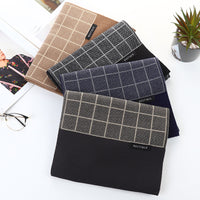 Men's Plaid Wool Scarf Winter Warm Cashmere Feel Shawl