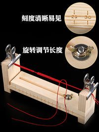 Braiding Jig Wooden Frame for Handmade Bracelets Necklaces Red Rope Weaving Tool Fixed Auxiliary Tool