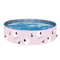 Foldable Pet Swimming Pool and Bathtub for Dogs and Cats, Portable Collapsible Pet Bathing Tub