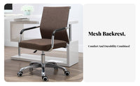 Height Adjustable Wheeled Desk Chair with Armrests fluid Rolling Casters Mesh spine pivot Chair Ergonomic Design Computer Seat Lumbar Support for Remote Workers, Students, Adults, Study Room, Workspace