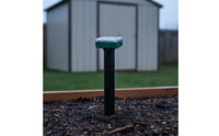 Sunlight-Activated Ground Protector Stake Waterproof Solar Powered Animal Acoustic Ground Deterrent for Garden, Yard, Orchard