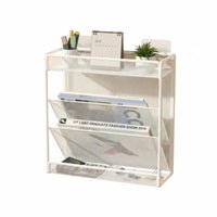 surface-mountedMountable Multitiered Document shelf systemSaving Multi-Tier document Sorter Easy Assembly Desktop Storage 5 Tiers for offsite Workers, Students, educators, Desk, Study Room, School, Classroom