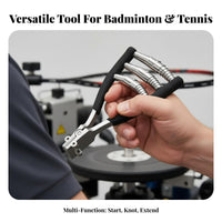 Starting Clamp Exceptionally Lightweight 3-Spring String Clamp Does Not Damage Strings Racket String Tensioning G Pliers for Home