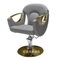 Modern Hydraulic Reclining Salon Chair for Hair Stylists and Barbers