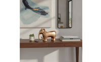 Elephant Storage Container Shiny Elephant Figurine with Storage Sculptural Catchall Tray for Desk