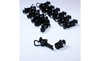 Upgrade Part HO Scale Train Coupler Easy Replacement HO Scale Train Hook Sturdy Material Model Railway Hook Screw Hole Fit for Hobby Repair