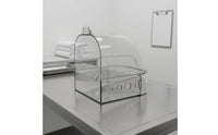 Easy to Clean Transparent Amphibian Soaking Container Thickened PC Material Anti Escape Lizard Tub Safe and Non