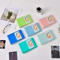 Instant Photo Album for 3-inch Polaroid Film, 64 Pockets, Macaron Colors