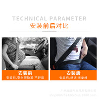 Rhinestone Car Seat Belt Adjuster Clip for Comfort and Style