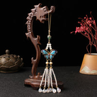 Chinese Style Tassel Brooch Pin for Cheongsam Hanfu