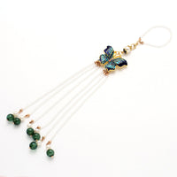 Chinese Style Tassel Brooch Pin for Cheongsam Hanfu