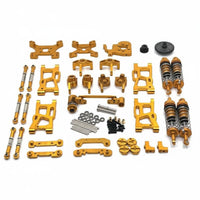1/12 Scale RC Car Parts Set Precision Engineering RC Car Upgrade Kit Improves Handling Performance Aluminum Shock Absorber Arm Kit for, DIY