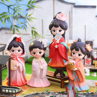 Creative Ancient Style Resin Figurine Decoration for Living Room