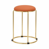 Space-Saving Stackable Round Stool Simple Design Round Nesting Stool long-enduringing stackable Seat Sturdy Construction for Apartment Dwellers, homeowners, Students, Living Room, Entryway, Kitchen, Bedroom