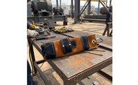 Split Cowhide Leather Metal-Joining Rod Pouch Reinforced Metal-Joining Tool Bag Fire-Retardant Holder Fireproof for Welders