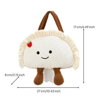 Cute Soft Fabric Tissue Holder Quilted Car Tissue Holder Decorative Organizer Soft for Drivers