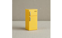 Double Door Dollhouse Refrigerator Realistic Design Miniature Fridge Opening Doors Toy Kitchen Appliance for Collectors