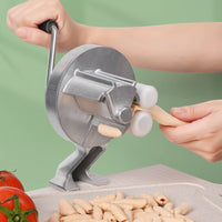 Hand-Crank Pasta Maker Compact Manual Pasta Appliance Detachable for Home Cooks