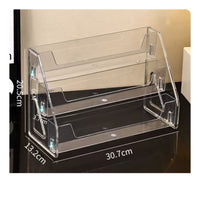 Household Storage Tiered Organizer Compact Footprint for Vanity