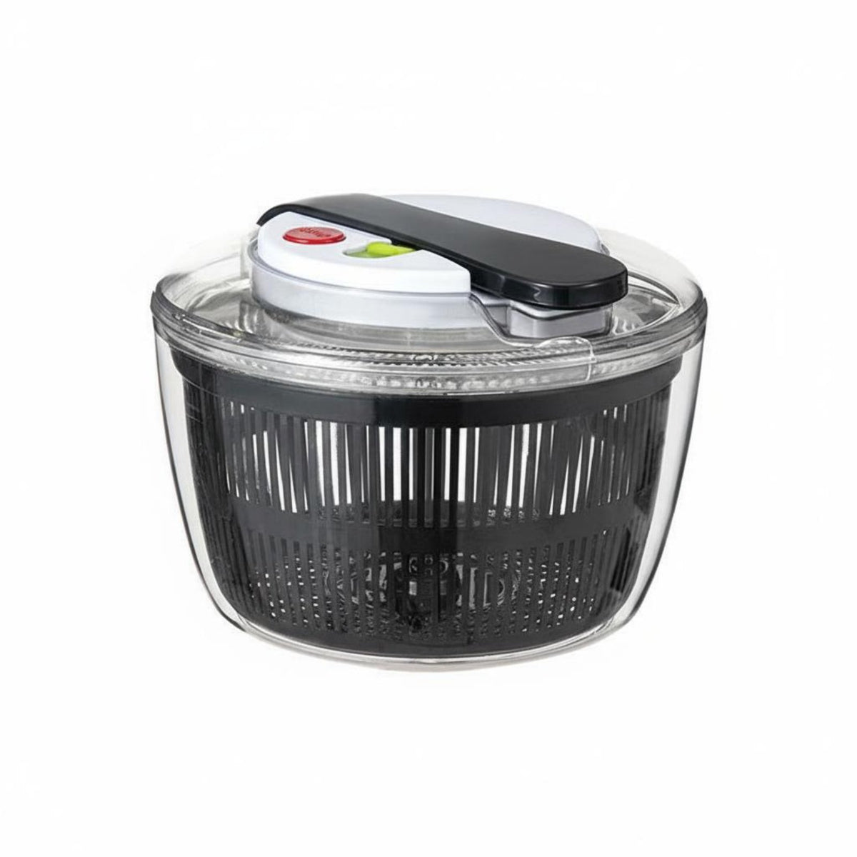 Salad Dryer Food Grade with Press Handle Dishwasher Lettuce Dryer for Meal Prep