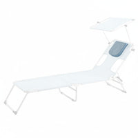 Face down Tanning Chair Foldable Design Face down Tanning Lounger Heavy Duty Frame Padded Sunbathing Chair for Sun Seekers, Poolside