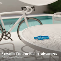 Bike Valve Core Remover Multi-Function Presta Automotive Valve Wrench Multifunctional for Mountain Bikers, DIY Enthusiasts, Roadside Repair