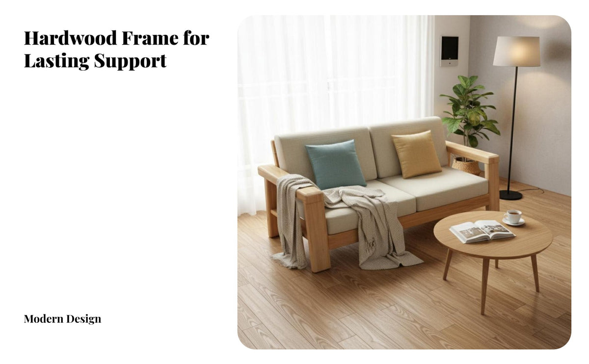 Includes Chaise Lounge L-Shaped Wooden Frame Sofa Simple Design Multi-Piece Couch with Ottoman Raised Legs Living Room Furniture Modular for Apartment Dwellers, Families, Homeowners, Home, Entertainment Space