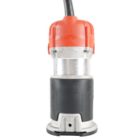 Woodworking Trimmer Router Base with Dust Collection