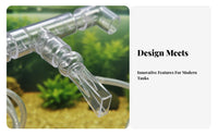 Duckbill Water Outlet Nozzle Adjustable Air Circulation Aquarium Duckbill Nozzle High Clearness Powerless Aquarium Oxygenator