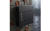 Weather-Resistant Lockable Mailbox with Viewing Ports Sturdy Wall-Mounted Mailbox with Keys Long-Lasting Postbox Weatherproof for Homeowners, Landlords, House Exterior, Porch, Entryway