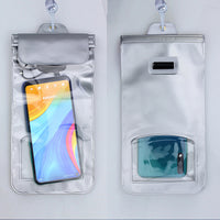 Waterproof Phone Pouch for Outdoor Delivery with Charging Port and Headphone Jack