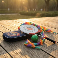 Silicone Face Taiji Rouli Ball Racket Aluminum-Alloy Frame Yin and Yang Racket Set Anti-Slip Handle