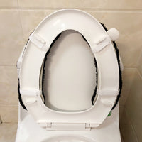 Cartoon Fruit Plush Toilet Seat Cover Warm Washable Universal Toilet Pad