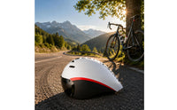Aerodynamic Riding Helmet Smooth   Face Visor Helmet Glare Protection Sports Gear