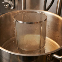 Fine Mesh Hop Strainer Basket Cylindrical Hop Filter Basket Rigid Support Supports Brew Accessory Open Top