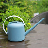 Long Spout Watering Can, 1.7L Dual-Tone Ergonomic Design for Indoor/Outdoor Plants
