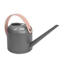 Long Spout Watering Can, 1.7L Dual-Tone Ergonomic Design for Indoor/Outdoor Plants